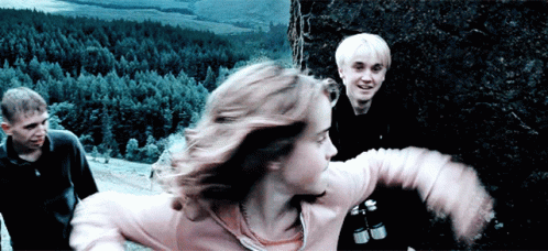 hermione granger punches draco malfoy