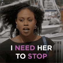 I Need Her To Stop Marcie GIF - I Need Her To Stop Marcie Marcie Diggs GIFs