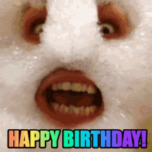 Scream Happy Birthday GIF