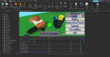 a screenshot of a game that says ' ability destructive power speed durability '