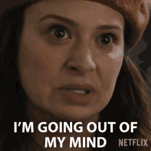 Im Going Out Of My Mind Rachel GIF - Im Going Out Of My Mind Rachel Katie Lowes GIFs