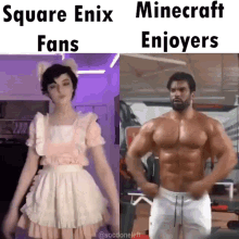 Minecraft Square Enix GIF