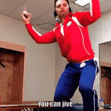 You Can Jive Happy Dance GIF - You Can Jive Happy Dance Sebastian Stan GIFs