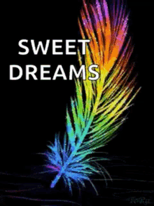 Sweet Dreams Feathers GIF - Sweet Dreams Feathers Neon GIFs