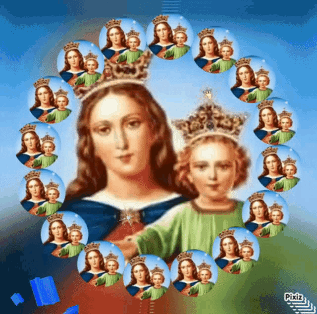 Maria Auxiliadora Blessed Virgin Mary GIF - Maria Auxiliadora Blessed  Virgin Mary Mama Mary - Discover & Share GIFs