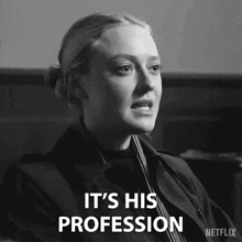 It'S His Profession Marge Sherwood GIF