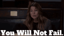 Greys Anatomy Meredith Grey GIF - Greys Anatomy Meredith Grey You Will Not Fail GIFs