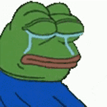 pepe why pepe the frog sad crying