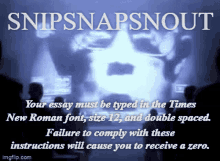 Snip Snap Snout Morrissey GIF - Snip Snap Snout Morrissey Wedges_ GIFs