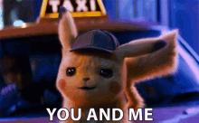 You And Me Pikachu GIF