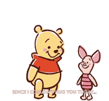 Winnie The Pooh Piglet GIF - Winnie The Pooh Piglet Hugs GIFs