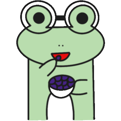 Frog Glasses Sticker - Frog Glasses Green - Discover & Share GIFs