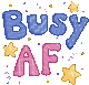 Busy Sticker - Busy Stickers