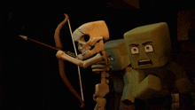 Minecraft Skeleton GIF - Minecraft Skeleton Play GIFs