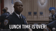 Lunch Time Is Over Times Up GIF