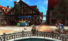 Ocarina Of Time 3ds Castle Town GIF - Ocarina Of Time 3ds Castle Town Hyrule Castle Town GIFs