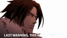 last warning this will get nasty trevor belmont castlevania better back off not gonna ask again