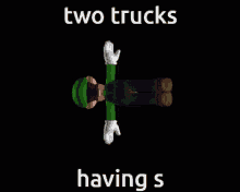 Two Trucks Two GIF