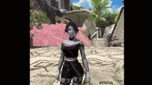 a screenshot of a video game with the hashtag tiffxiv on the bottom right