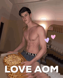 Love You Love Aom GIF - Love You Love Aom Pizza GIFs