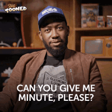 Can You Give Me A Minute Please Lamorne Morris GIF - Can You Give Me A Minute Please Lamorne Morris Stay Tooned GIFs