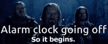 Lord Of The Rings Alarm GIF - Lord Of The Rings Alarm Clock GIFs