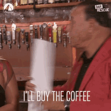 Ill Buy The Coffee Gentleman GIF - Ill Buy The Coffee Gentleman Its On Me GIFs