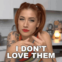 I Dont Love Them Candice Hutchings GIF - I Dont Love Them Candice Hutchings Edgy Veg GIFs