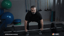 Lifting Weights Dr Iggy Frome GIF - Lifting Weights Dr Iggy Frome Tyler Labine GIFs