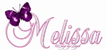 melissa name butterfly