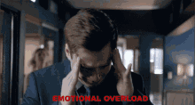 Richard Rankin Emotional Breakdown GIF