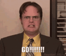 Go Dwight Schrute GIF - Go Dwight Schrute Angry GIFs