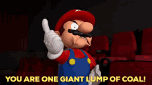 Smg4 Mario GIF - Smg4 Mario You Are One Giant Lump Of Coal GIFs