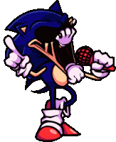 Sonic Exe Too Slow Encore Fnf Sticker