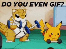 Pokemon Lifting GIF