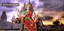 Happy Navarathri.Gif GIF - Happy Navarathri Goddessdurga Navarathri Wishes GIFs