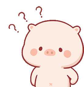 Confused Question Sticker - Confused Question Pig Stickers