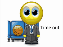 Time Out Emoji GIF - Time Out Emoji Basketball GIFs