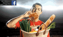 Frapor GIF - Cristiano Ronaldo Eat Bread GIFs