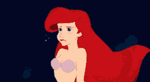 Ariel Little Mermaid GIF - Ariel Little Mermaid Sad GIFs