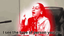 Bhad Bhabie GIF - Bhad Bhabie I Know Who You Are GIFs