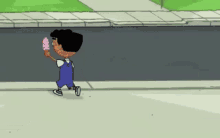 baljeet running phineas and ferb hit by car ice cream