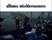 Alliance Mischievousness Sot GIF - Alliance Mischievousness Sot Sea Of Thieves GIFs