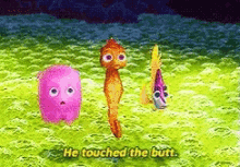 Finding Nemo Touched The Butt GIF - Finding Nemo Touched The Butt Nemo GIFs