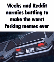 Weebs Weebs Making The Worst Meme GIF - Weebs Weebs Making The Worst Meme Reddit Normies GIFs