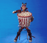 Fortnite Renegade Lynx GIF - Fortnite Renegade Lynx Jumbo Popcorn GIFs