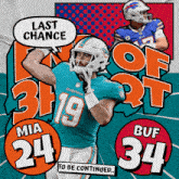 Buffalo Bills (34) Vs. Miami Dolphins (24) Third-fourth Quarter Break GIF - Nfl National Football League Football League GIFs