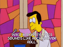 Simpsons Rock And Roll GIF - Simpsons Rock And Roll Lovejoy GIFs