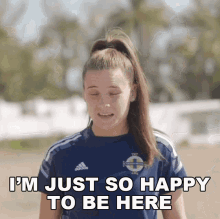 Im Just So Happy To Be Here Megan Bell GIF - Im Just So Happy To Be Here Megan Bell Northern Ireland GIFs