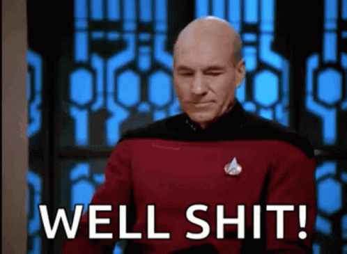 Well Shit Face Palm GIF - Well Shit Face Palm Star Trek - Discover & Share GIFs